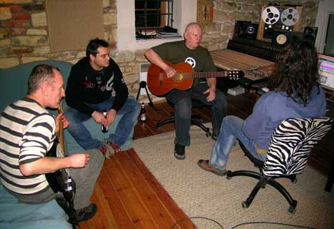 SUN studio 2007 - točím kytary...